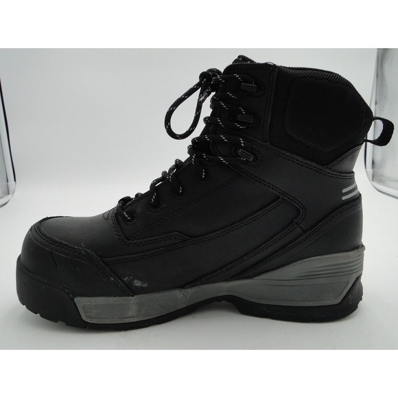 Craftsman 20311 Waterproof Steel Toe Burnley Black Work Boots‎ - Men\'s 7.5M main image 10